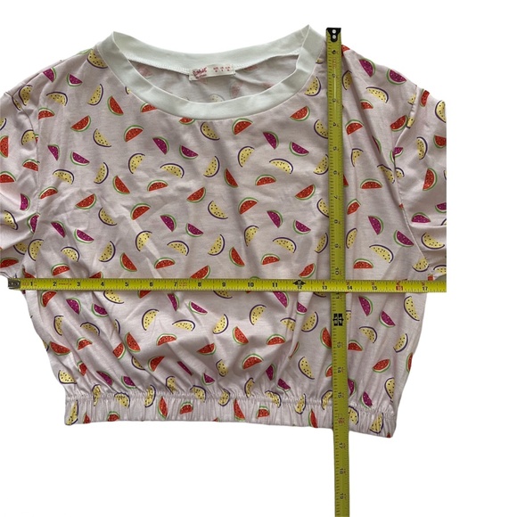 Cotton Blend Cropped Jamper Size Medium Women's - Picture 9 of 13